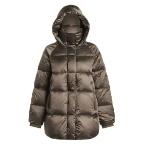 Women's Canton Down Jacket - Brushed Olive Metallic