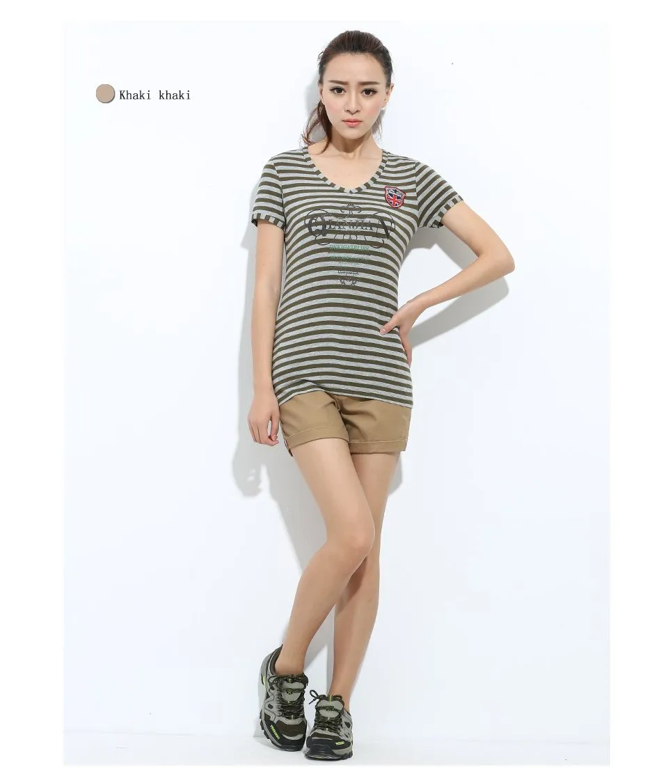 Women's Casual Military Cotton Mini Sexy Slim Shorts for Summer