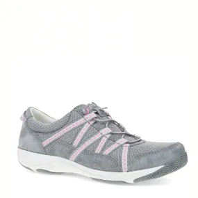 Women's Dansko Harlyn Color: Grey Suede Sneaker