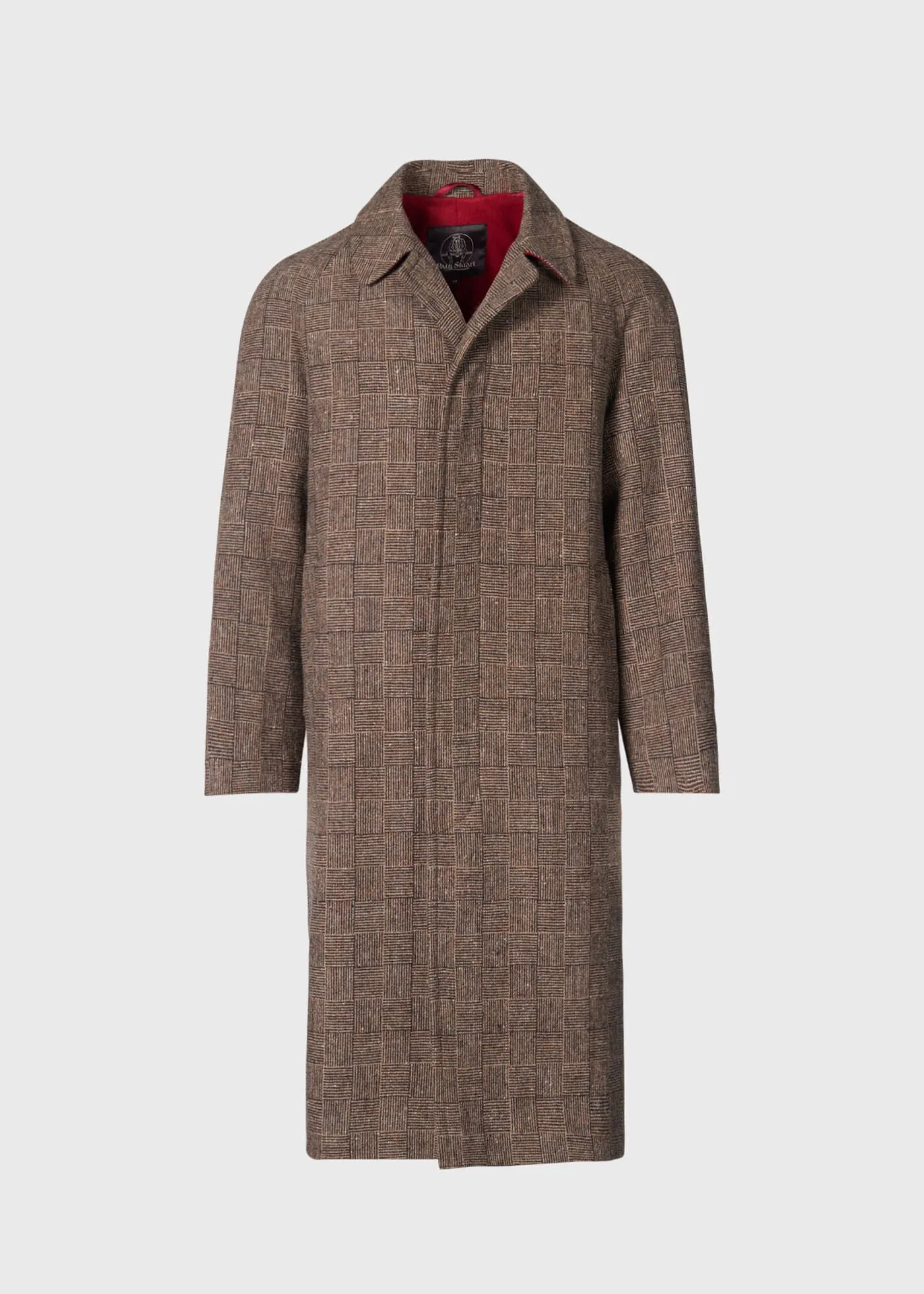 Wool Parquet Kensington Coat