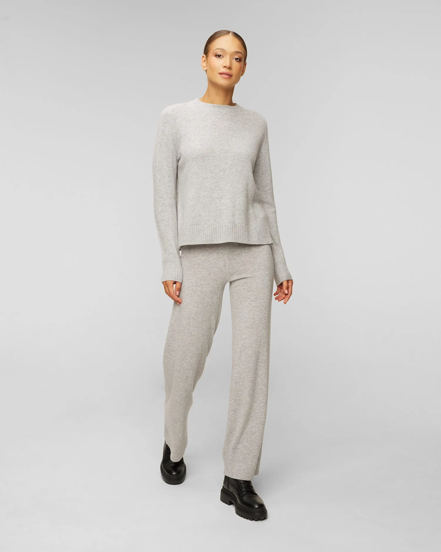 Woolen sweater with cashmere Juvia Fabia  86019321-lgreymel