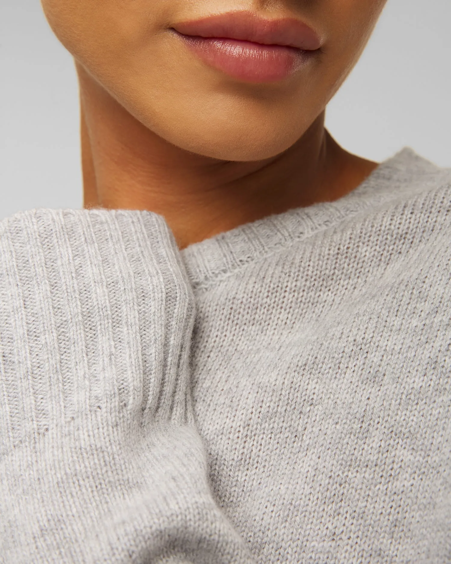 Woolen sweater with cashmere Juvia Fabia  86019321-lgreymel