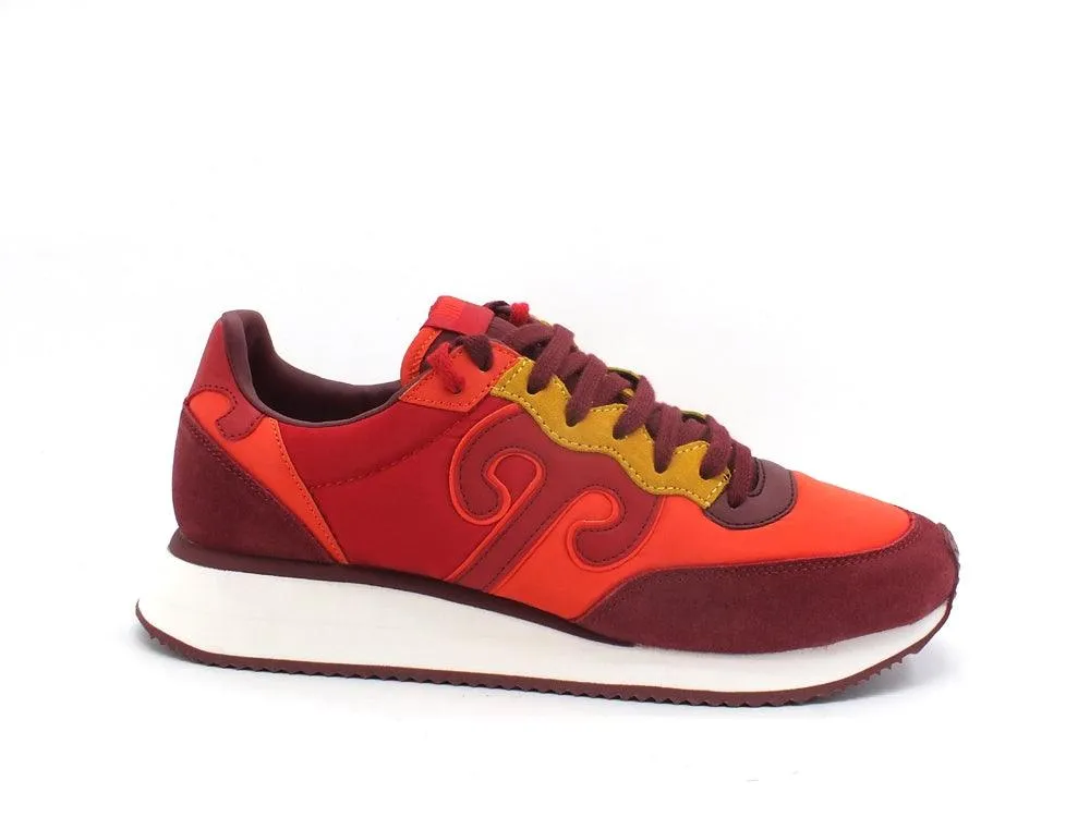 WUSHU Master Sneaker Running Red Multi M218