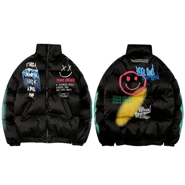 xSmiley Jacket (Black/White)