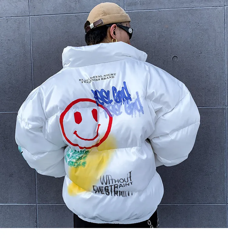 xSmiley Jacket (Black/White)